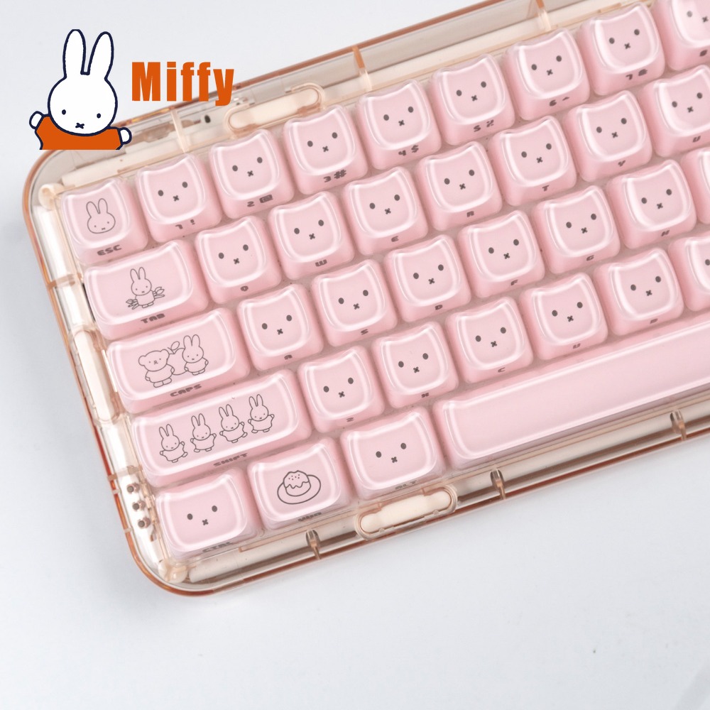 Kawaii Miffy Keycaps Cute Rabb - Arcade No review and price