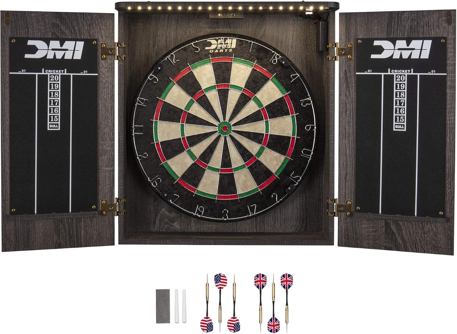 ^Paris Bristle Dartboard Cabin - Electronic Dartboard Cabinet review and price