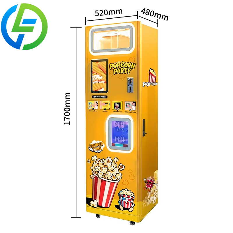 Customized Hot Air Fully Popco - Popcorn Vending Machine review and price